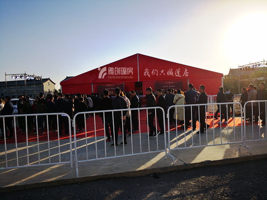 許昌篷房租賃-漯河篷房搭建要多長時間？