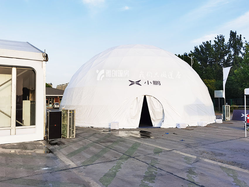 三門(mén)峽-南陽(yáng)篷房租賃搭建半圓形篷房
