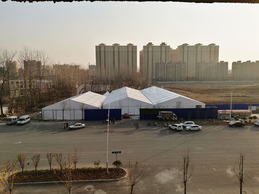 鄭州篷房租賃出租講解篷房搭建的技巧