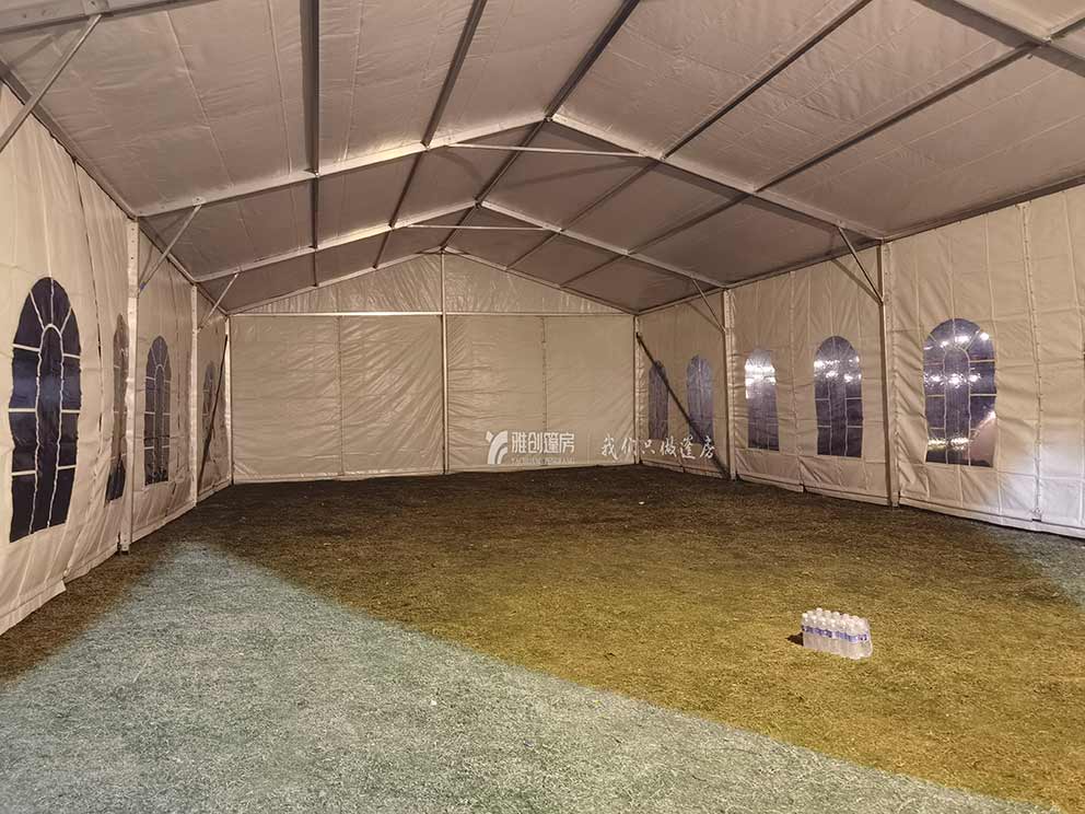 和鄭州篷房廠家一起來看看搭建篷房的過程吧
