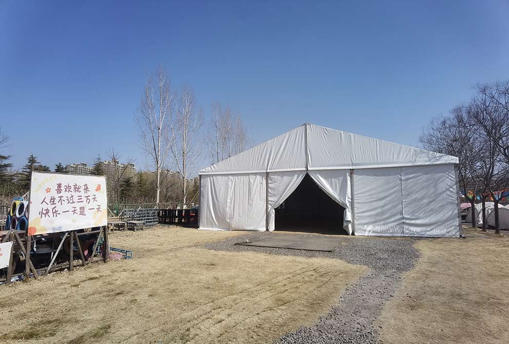 鄭州篷房出租搭建露營(yíng)活動(dòng)白色篷房