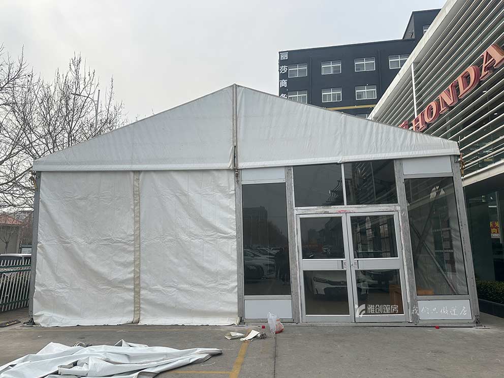 鄭州篷房廠家搭建車展活動(dòng)篷房
